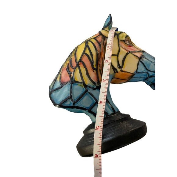 Horse Stained Resin Night Light 3D Table Lamp Series Desk Lamps Retro 16" x 16" - Picture 10 of 12